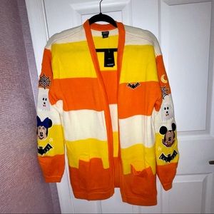 New her universe candy corn Disney cardigan